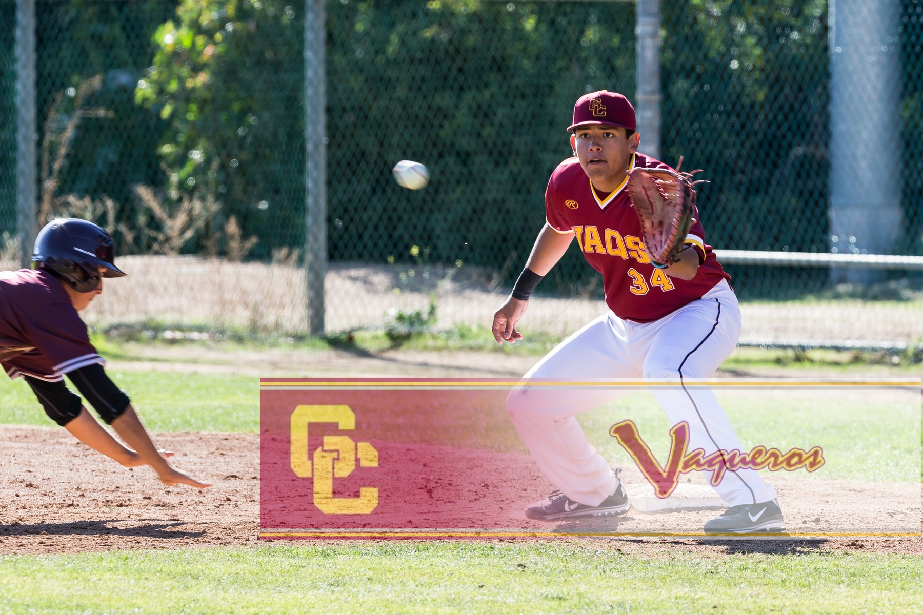 Andrew Tinoco hits two homers in win over Moorpark; Vaqs sweep Desert