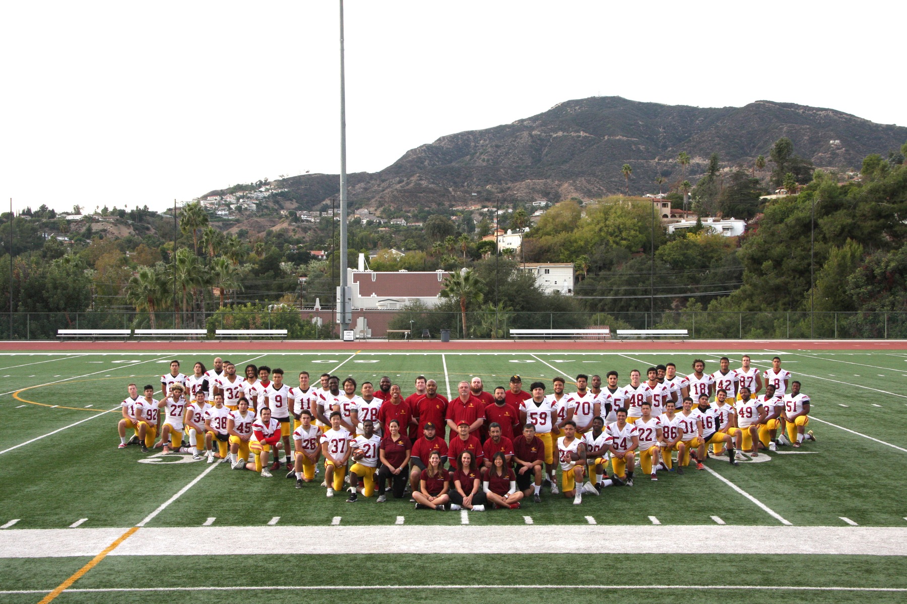 Glendale fell to East Los Angeles College 31-0 Saturday