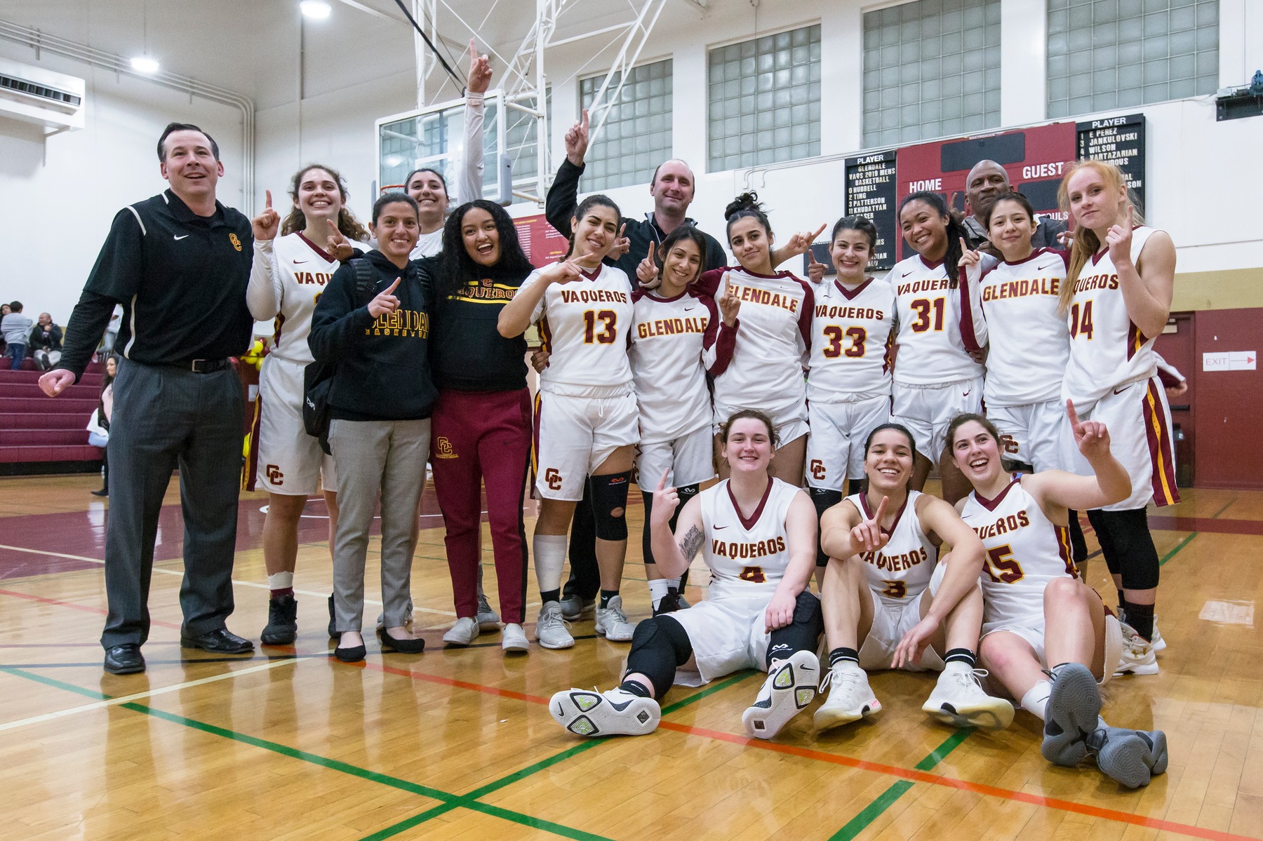 GCC Women's Basketball Clinches WSC East Title with 61-51 win over Victor Valley