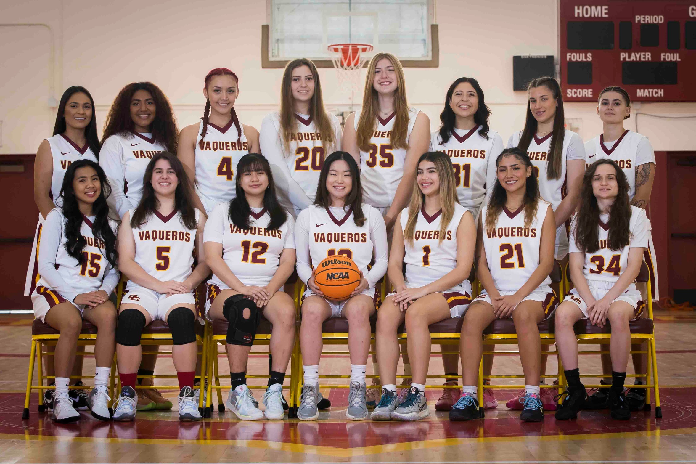GCC Women's Basketball wins 4th straight WSC South Title with 81-64 win over Antelope Valley College Feb. 17; hosts Southern California Regional playoff game Feb. 25