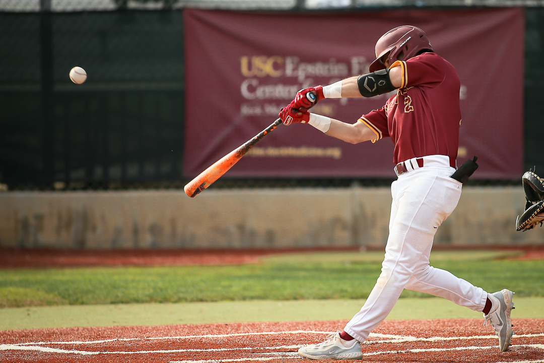 Andrew Cisneros singles home winning run and has four hits in 13-12 win over Antelope Valley College March 14
