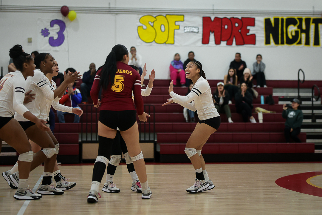GCC Women's Volleyball ends season with a five-game loss to Cuesta College at home Nov. 14