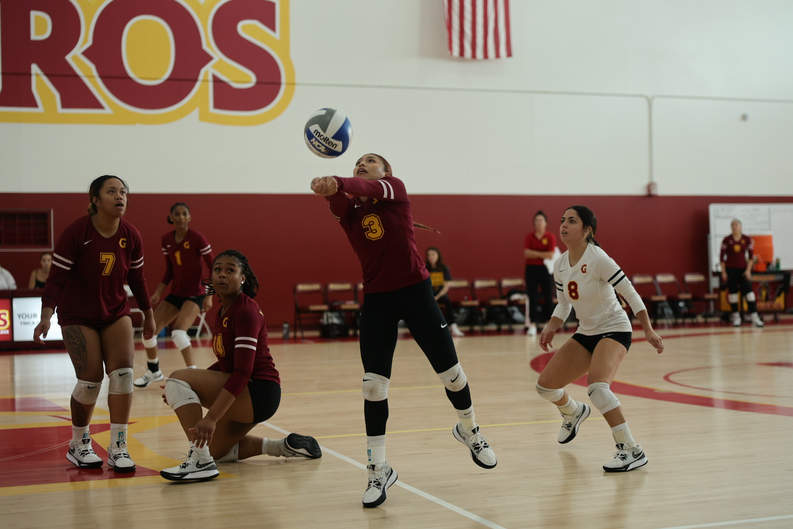 Volleyball sweeps doubleheader