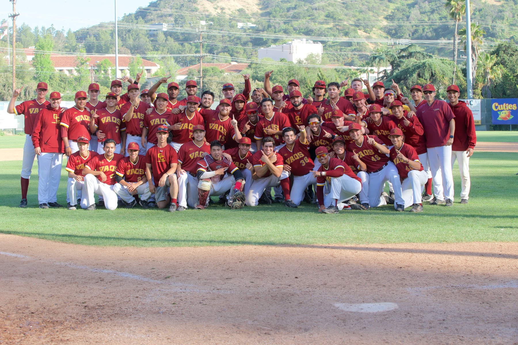 Glendale beats Victor Valley 12-6; wins 2019 WSC East Title for seventh time in last nine years