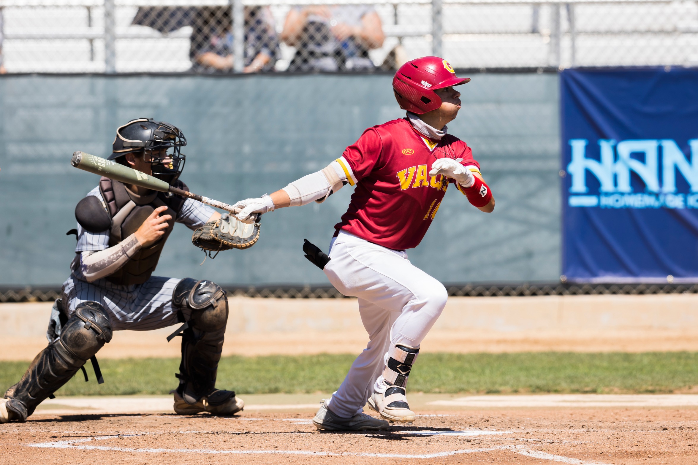 GCC Baseball clinches at least a tie for 2022 WSC South Title with 21-13 win over Canyons April 8; Vaqs now 15-0 in conference and 26-5 overall and have won 16 straight games.