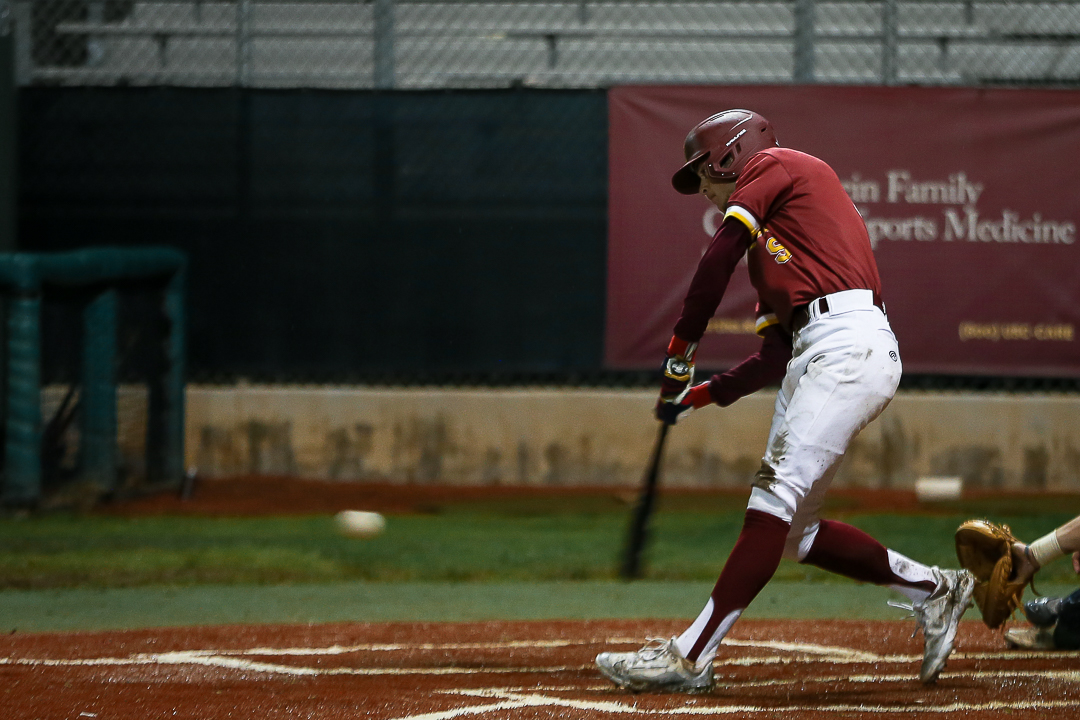 GCC Baseball splits doubleheader with Golden West College Feb. 16 to improve to 5-4