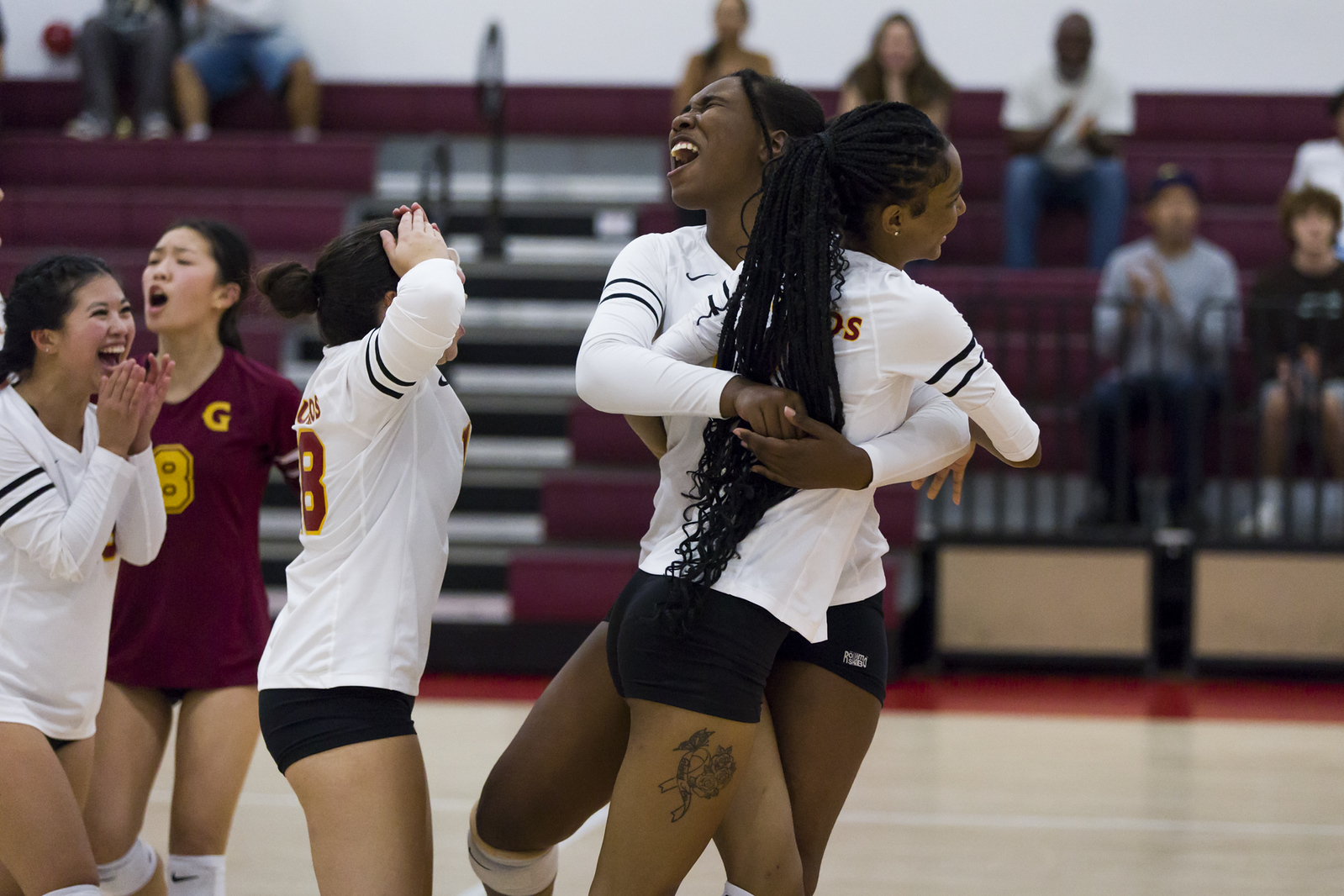 GCC Women's Volleyball seeps West L.A. College 3-0, 25-10, 25-14, 25-20 Oct. 11