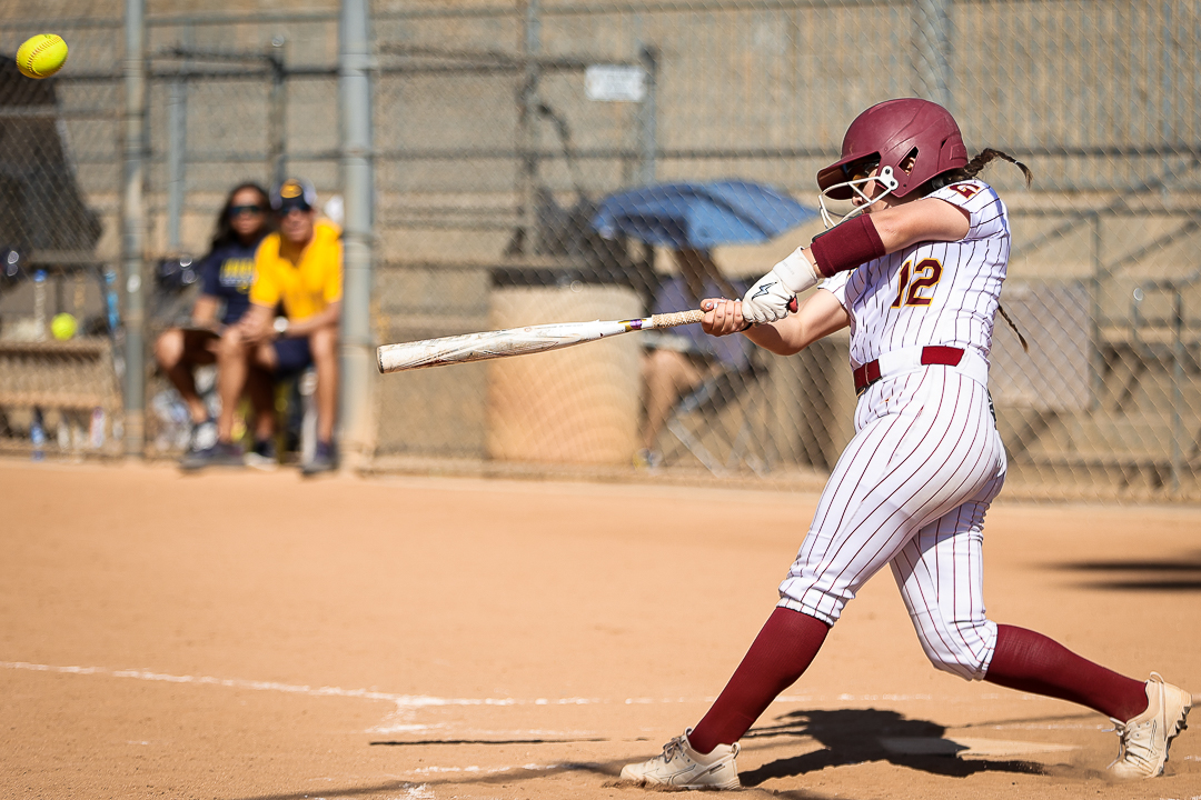 Big second innings spurs GCC Softball to 10-1 win over L.A. Valley College April 18
